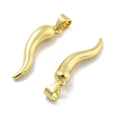 Brass Pendants KK-U060-17G-1