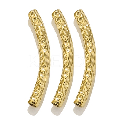304 Stainless Steel Curved Tube Beads LS-STAS-M071-03A-G-1