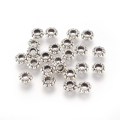 Tibetan Silver Spacer Beads Y-LF1565Y-1