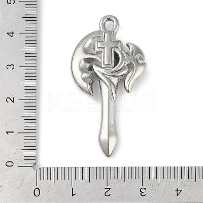 Non-Tarnish 304 Stainless Steel Pendants STAS-Q328-01P-01-1