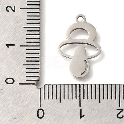 201 Stainless Steel Pendants STAS-R136-22P-1