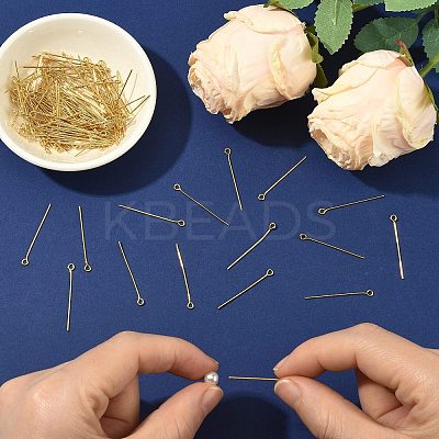 SHEGRACE Brass Eye Pins XGR0082G-30G-1