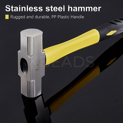Stainless Steel Hammer TOOL-WH0127-08P-1