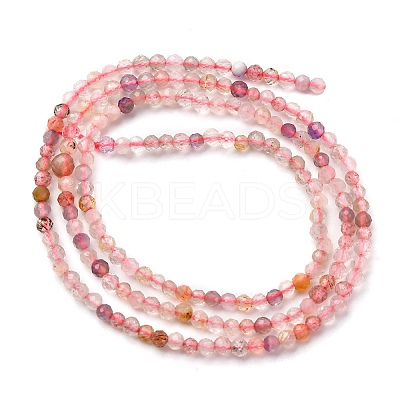 Natural Super Seven Quartz Beads Strands G-A276-C06-2mm-1
