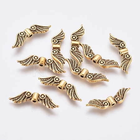 Tibetan Style Alloy Beads TIBEB-LF10271YKG-AG-FF-1