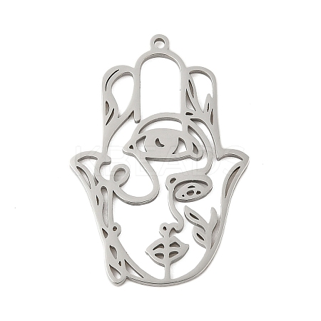 304 Stainless Steel Pendants LS-STAS-G355-01P-1