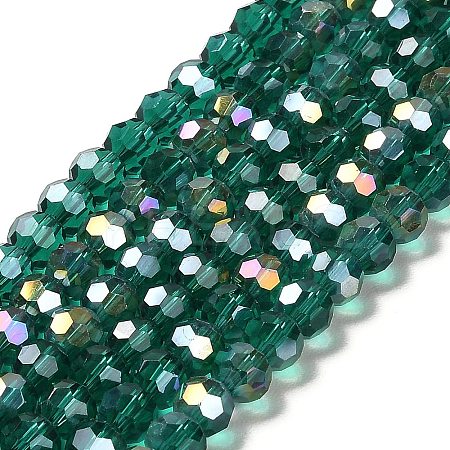Transparent Glass Beads EGLA-A035-T6mm-B18-1