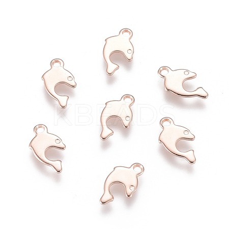 201 Stainless Steel Charms STAS-H436-64RG-1