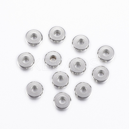 Tarnish Resistant 304 Stainless Steel Spacer Beads LS-X-STAS-H376-48-1