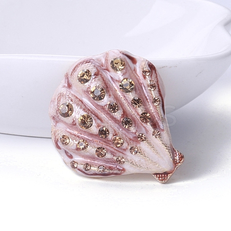 Shell Shape Enamel Pin PW-WG981AE-05-1
