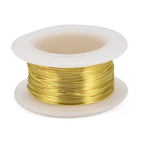 Round Copper Jewelry Wire CWIR-I002-0.4mm-LG-NR-1