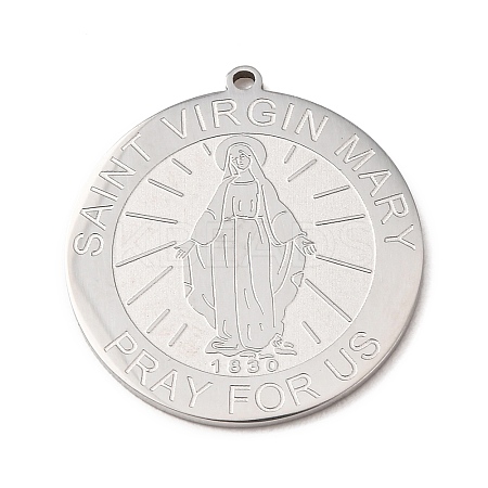 Religion 304 Stainless Steel Pendants STAS-F367-04P-1