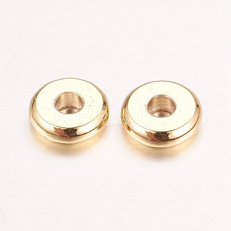 Real 18K Gold Plated Brass Spacer Beads LS-X-KK-E702-13G-NF-1