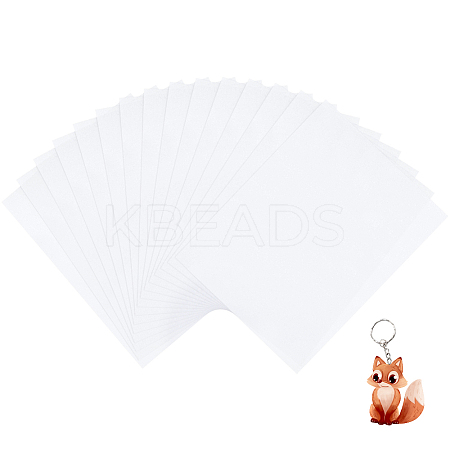 Resin Heat Shrink Sheets Film DIY-WH0304-531A-1