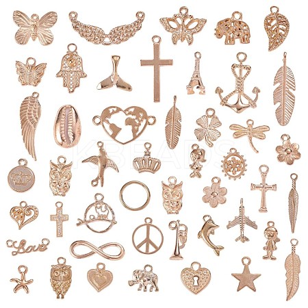 47Pcs Alloy Pendants JX215A-1