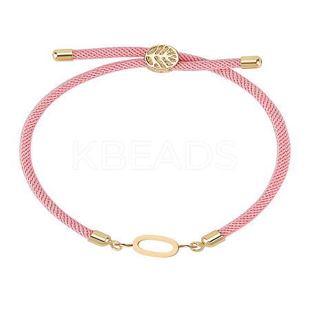 1Pc Adjustable Nylon Cord Slider Bracelets for Women BJEW-LP0001-32O-03-1
