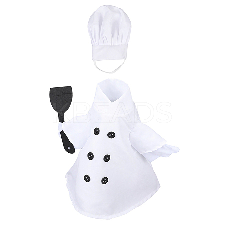 Polyester Clothing Set AJEW-WH20077-011A-1