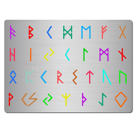 Viking Sign Stainless Steel Metal Cutting Dies Stencils DIY-WH0289-093-1