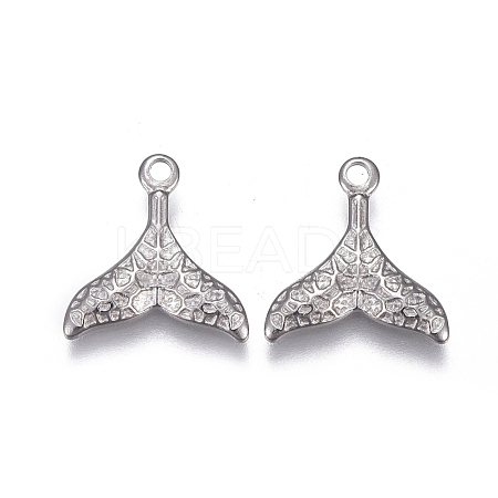 Tarnish Resistant 304 Stainless Steel Pendants X-STAS-F207-05P-A-1