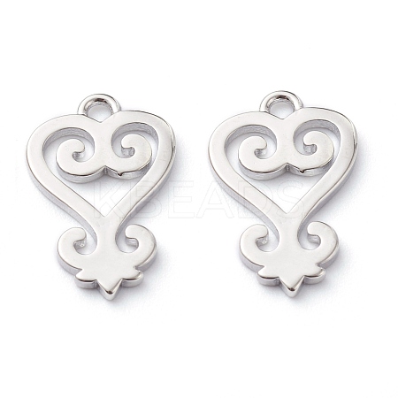 Brass Pendants KK-Z010-10P-1