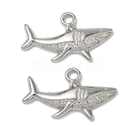 Ocean Theme 304 Stainless Steel Pendants STAS-I367-02P-01-1