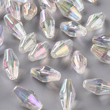 Transparent Acrylic Beads TACR-S156-009-1