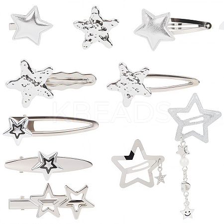 1 Sets Iron Alligator Hair Clips MRMJ-CP0001-49-1