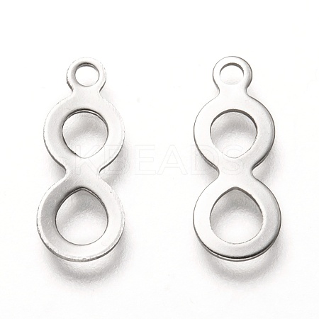 Non-Tarnish 201 Stainless Steel Pendants STAS-O134-05P-1