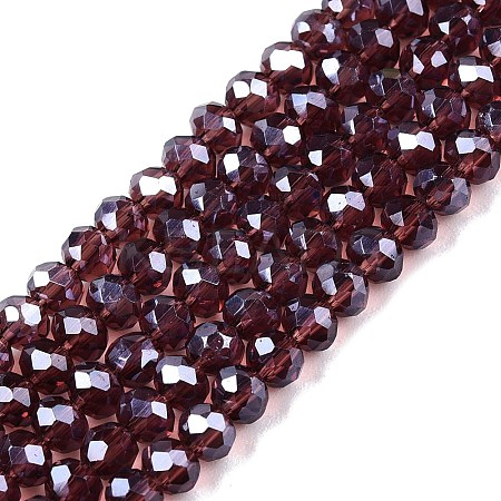Electroplate Glass Beads Strands EGLA-A044-T3mm-A13-1