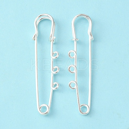 Iron Brooch Findings KK-Q491-S-1