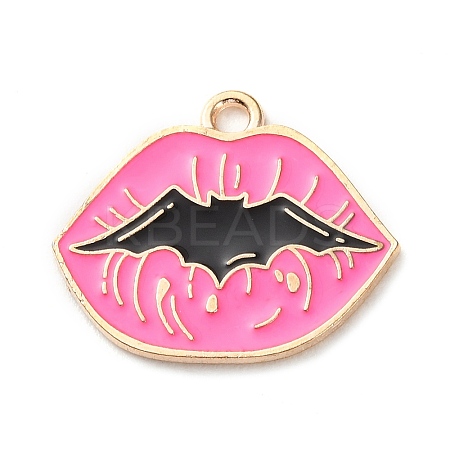 Alloy Enamel Pendants ENAM-B030-01G-07-1