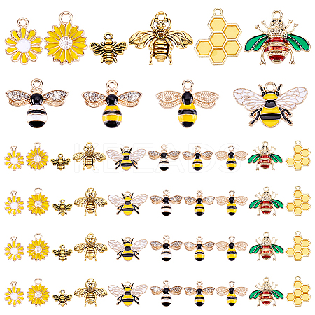 5Sets Tibetan Style Alloy Pendants FIND-PH0025-03-1