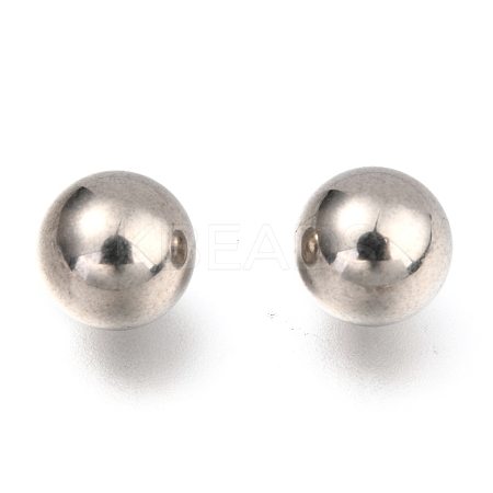 201 Stainless Steel Beads STAS-H139-03B-P-1