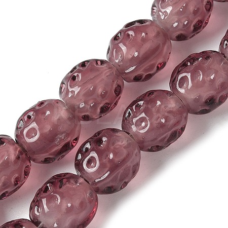 Handmade Lampwork Beads Strands LAMP-Z011-01D-1