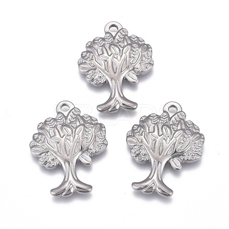 Non-Tarnish 304 Stainless Steel Pendants LS-STAS-F249-39P-1