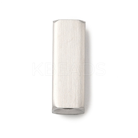 304 Stainless Steel Tube Beads STAS-D139-01A-P-1