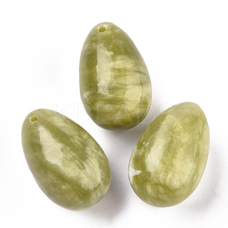 Natural Chinese Southern Jade Pendants G-P438-D-08-1