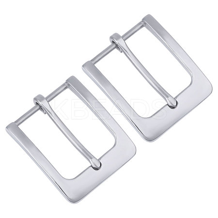 2Pcs 304 Stainless Steel Roller Buckles DIY-CA0007-24-1