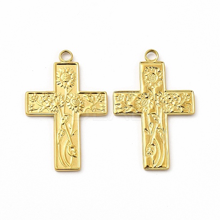 Ion Plating(IP) 304 Stainless Steel Pendants LS-STAS-F290-14G-1