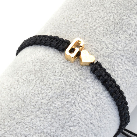 Alloy Beads Braided Bead Bracelets FS-WGADCE6-07-1
