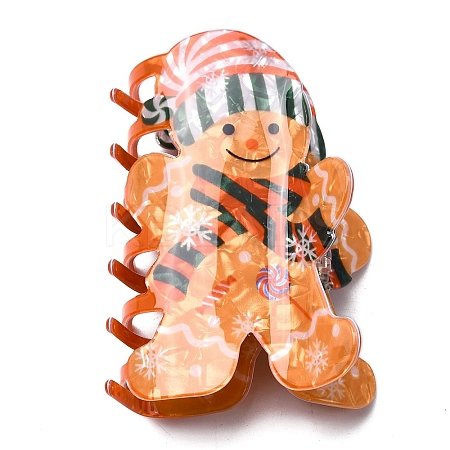Christmas PVC Claw Hair Clips for Women Girls PHAR-Z007-01B-1