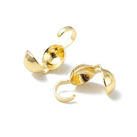 Brass Bead Tips LS-KK-B067-05G-1