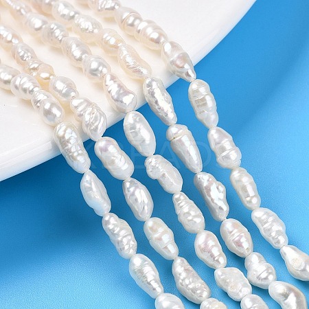 Natural Cultured Freshwater Pearl Beads Strands PEAR-N014-04H-1