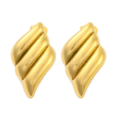 Ion Plating(IP) 304 Stainless Steel Earring EJEW-H013-06G-1