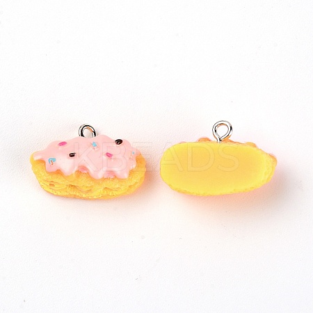 Resin Pendants RESI-TAC0009-05B-1