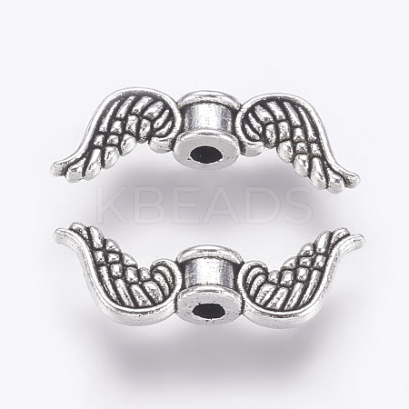 Tibetan Style Alloy Beads TIBEB-6139-AS-FF-1