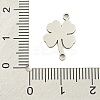 Non-Tarnish 201 Stainless Steel Connector Charms STAS-M015-22P-3