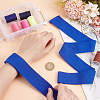 95% Polyester & 5% Spandex Ribbing Fabric for Cuffs OCOR-WH0088-23B-3
