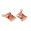 Alloy Enamel Pendants FIND-CJC0015-001I-2
