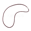 3MM Punk Rock Round Braided Leather Cord Necklaces NJEW-JN05861-01-5